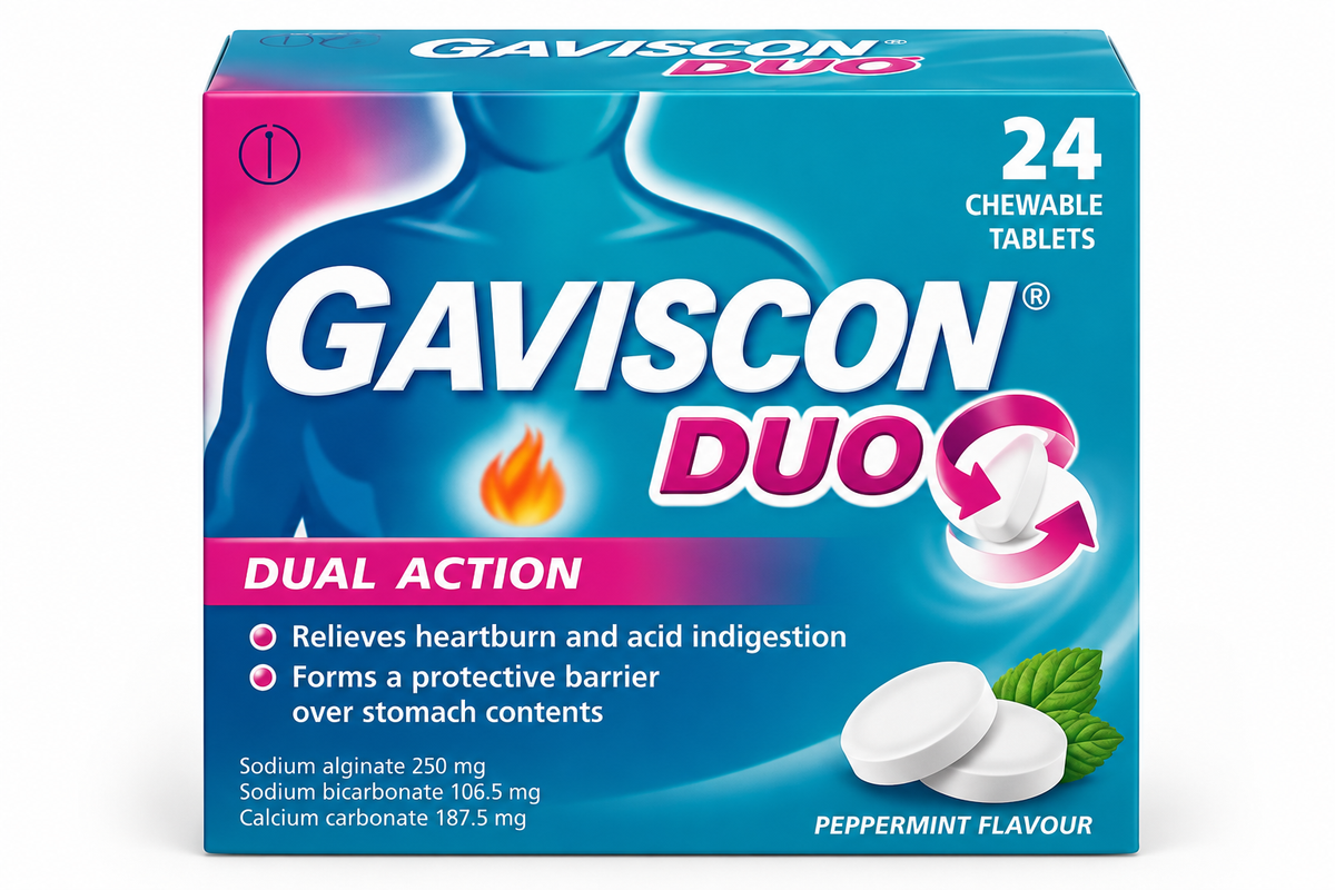 Gaviscon Duo Chewable Tablets