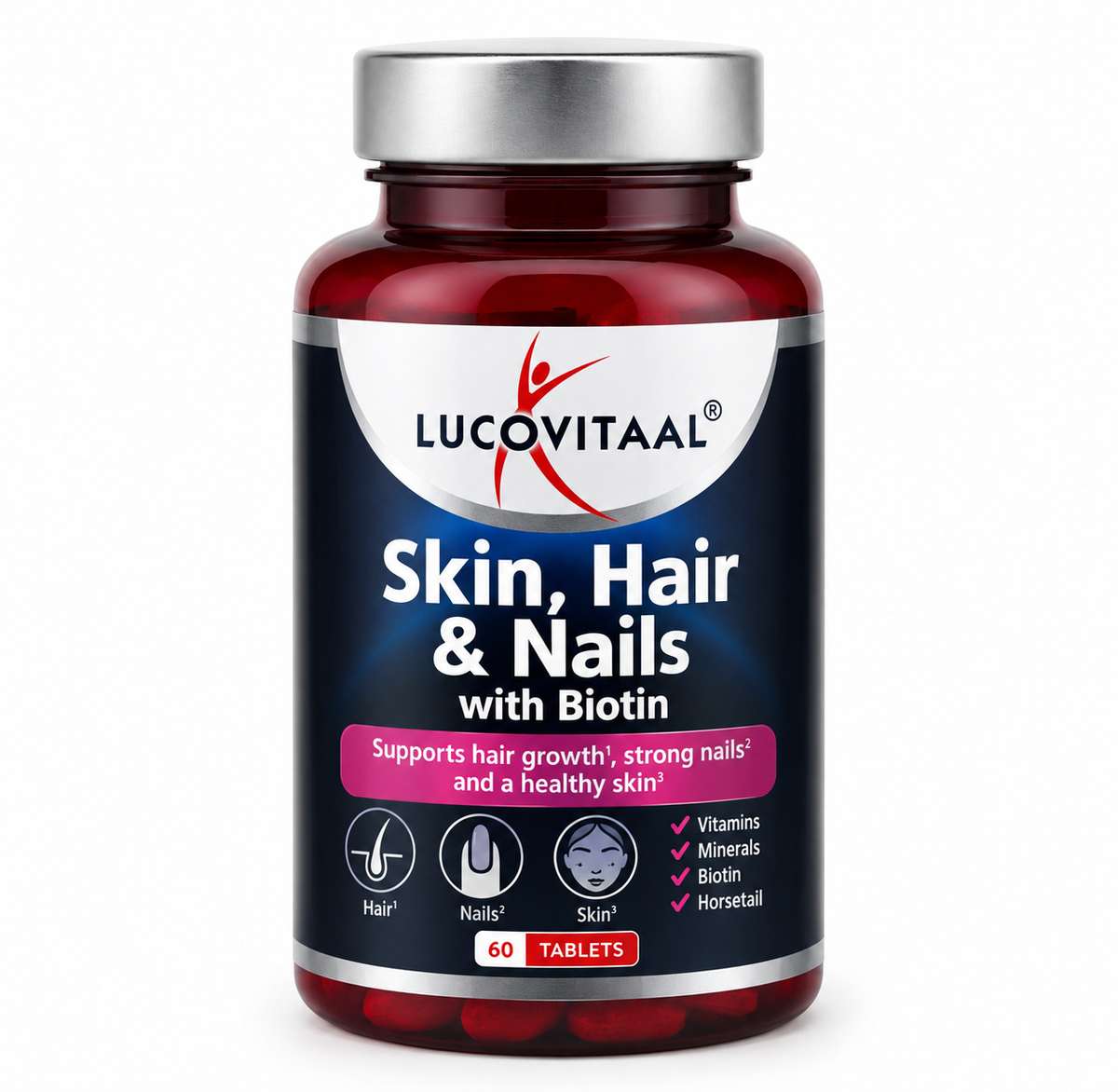 Lucovitaal Haut, Haare & Nägel – 60 Tabletten